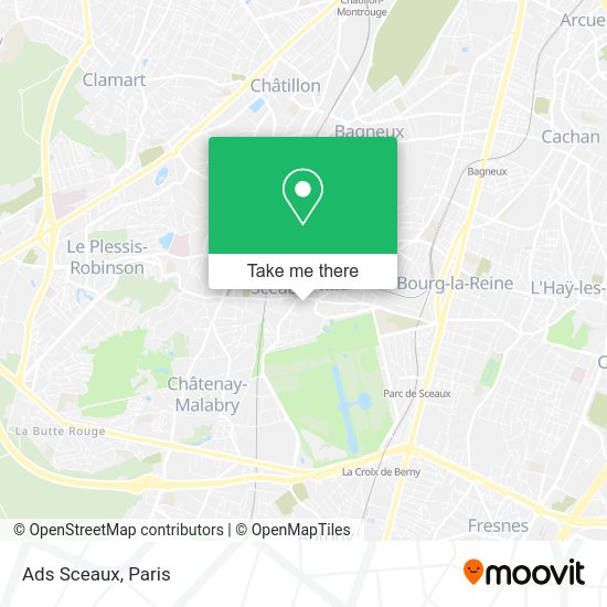 Ads Sceaux map