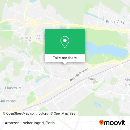 Amazon Locker-Ingrid map