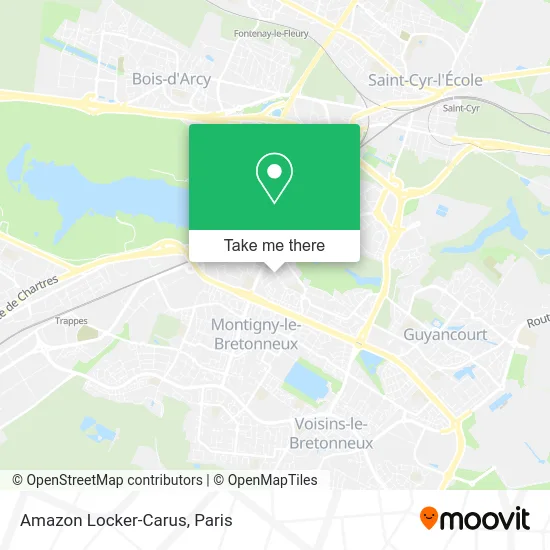 Amazon Locker-Carus map