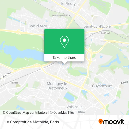 Le Comptoir de Mathilde map