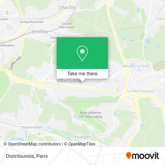 Distrilouvois map