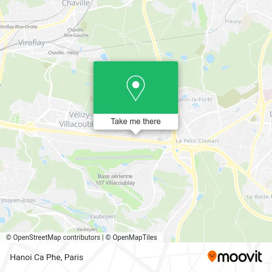 Hanoi Ca Phe map