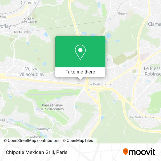 Chipotle Mexican Grill map