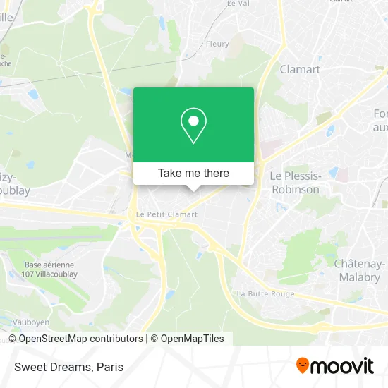 Sweet Dreams map
