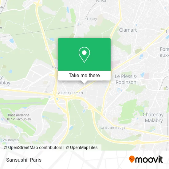 Sansushi map