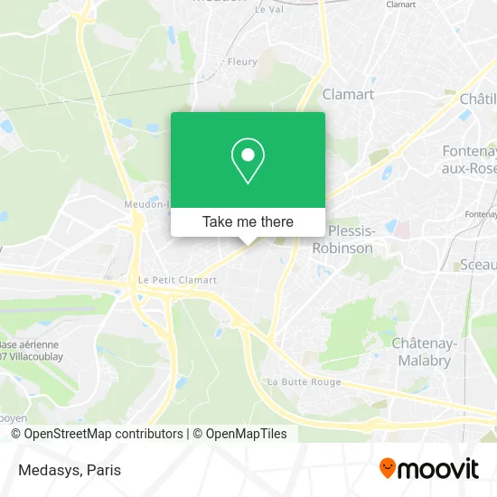 Medasys map