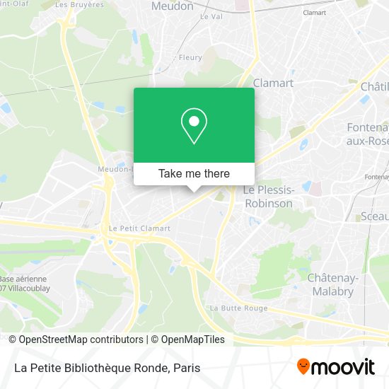 La Petite Bibliothèque Ronde map