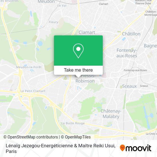 Lénaïg Jezegou-Energéticienne & Maître Reiki Usui map
