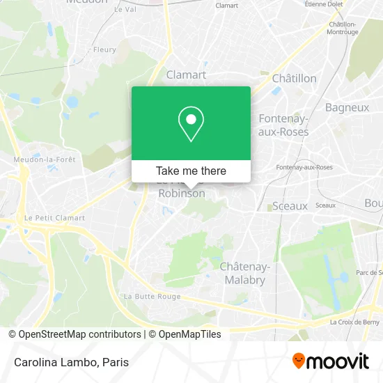 Carolina Lambo map