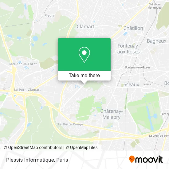 Plessis Informatique map