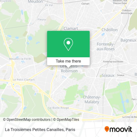 La Troisièmes Petites Canailles map