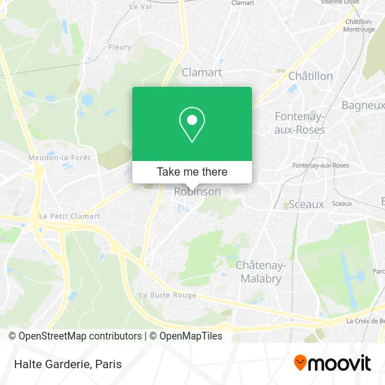 Halte Garderie map