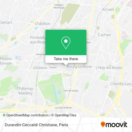 Durandin-Ceccaldi Christiane map