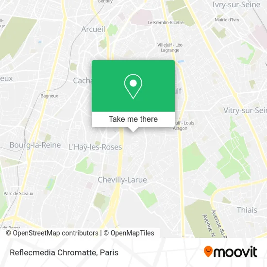 Reflecmedia Chromatte map