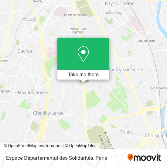 Espace Départemental des Solidarités map