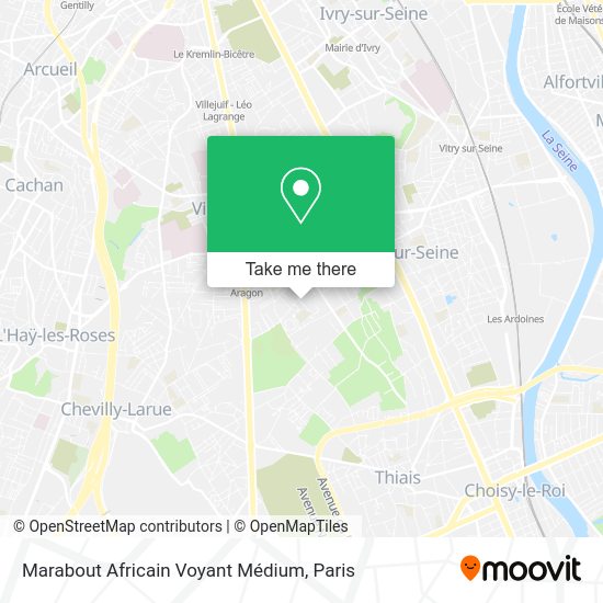 Marabout Africain Voyant Médium map