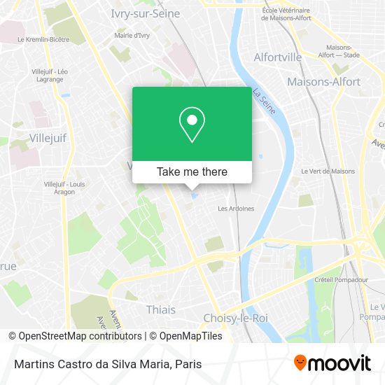 Martins Castro da Silva Maria map
