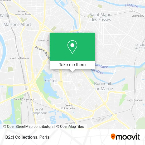 B2cj Collections map