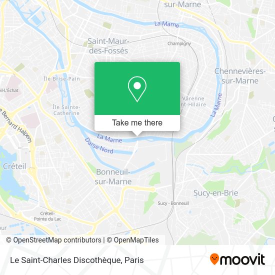 Le Saint-Charles Discothèque map