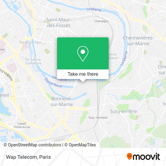 Wap Telecom map