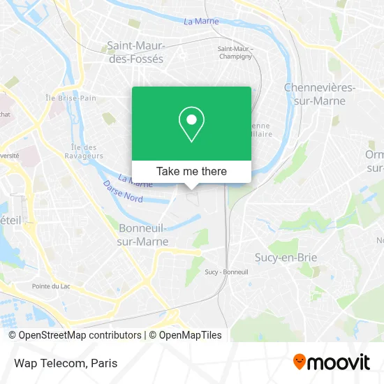 Wap Telecom map