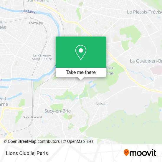 Lions Club le map