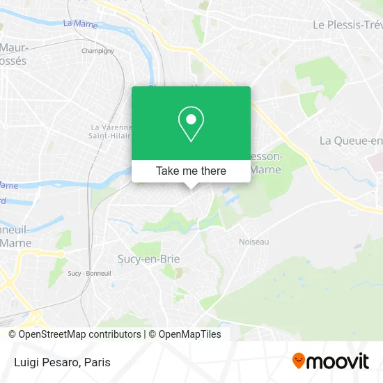 Luigi Pesaro map