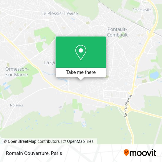 Romain Couverture map