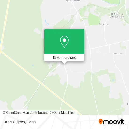 Mapa Agri Glaces