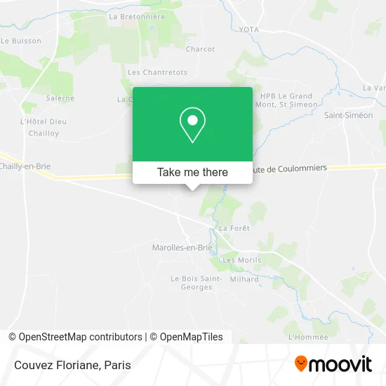 Couvez Floriane map