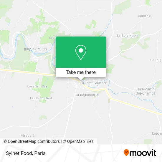 Sylhet Food map