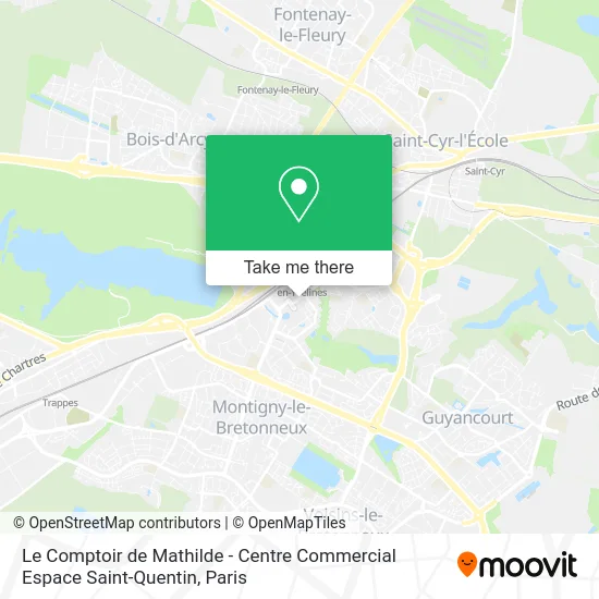 Le Comptoir de Mathilde - Centre Commercial Espace Saint-Quentin map