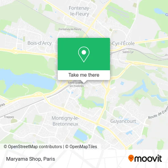 Maryama Shop map