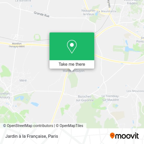 Jardin à la Française map