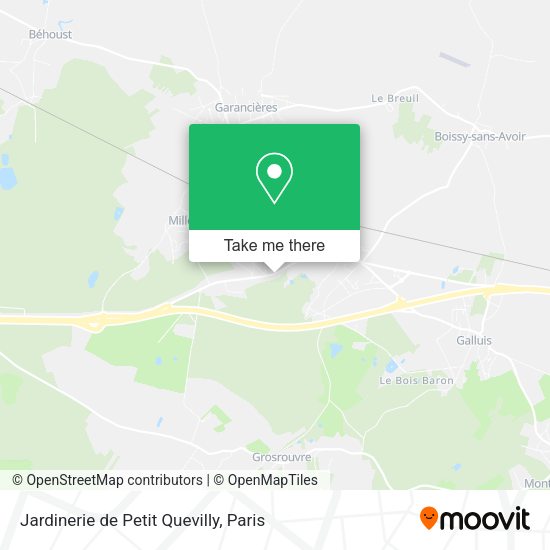 Jardinerie de Petit Quevilly map