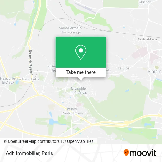 Adh Immobilier map