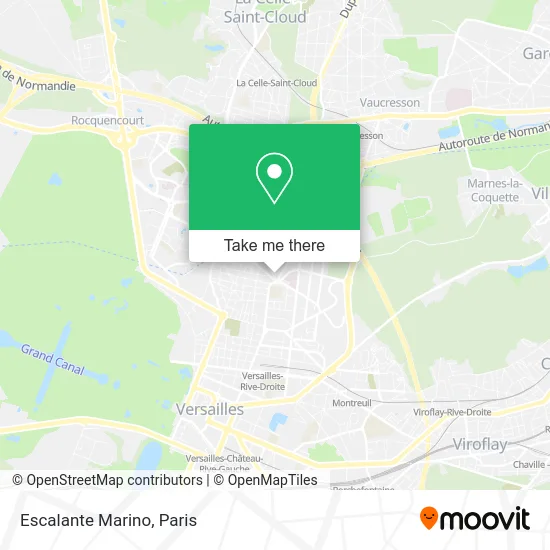 Escalante Marino map