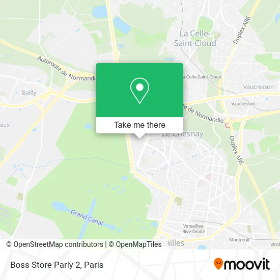 Boss Store Parly 2 map