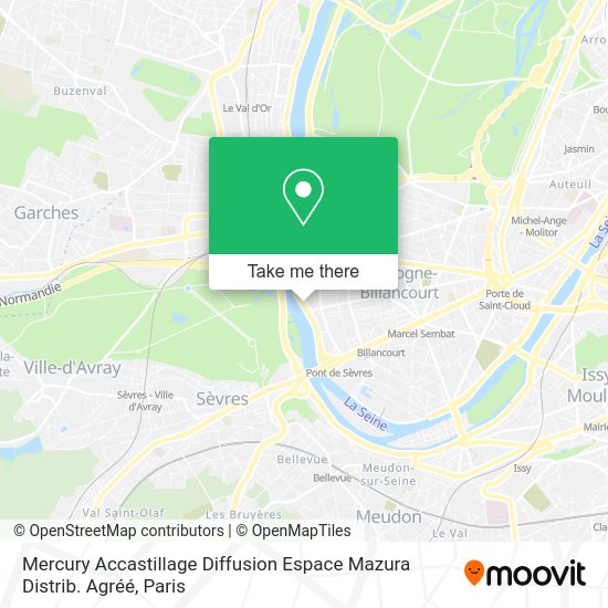 Mercury Accastillage Diffusion Espace Mazura Distrib. Agréé map