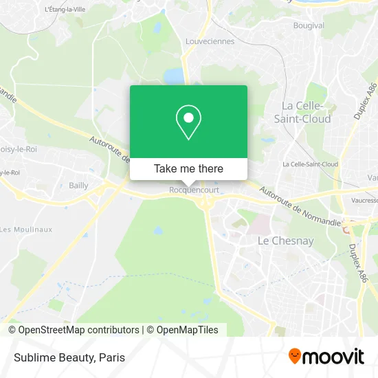 Sublime Beauty map