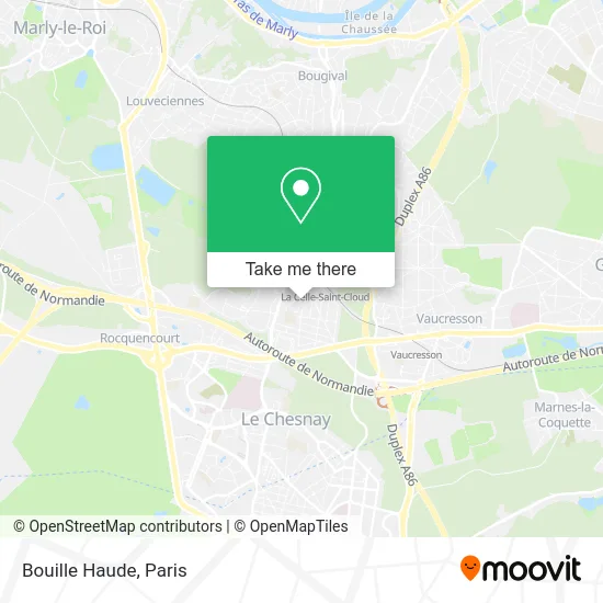 Bouille Haude map