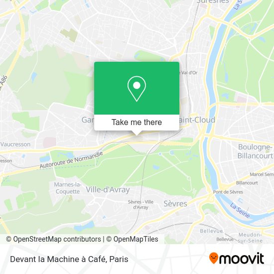 Devant la Machine à Café map