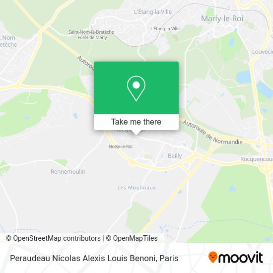 Peraudeau Nicolas Alexis Louis Benoni map