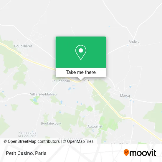 Mapa Petit Casino