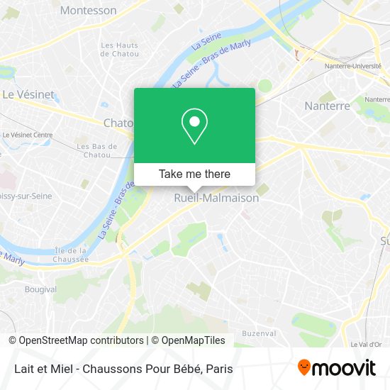 Lait et Miel - Chaussons Pour Bébé map