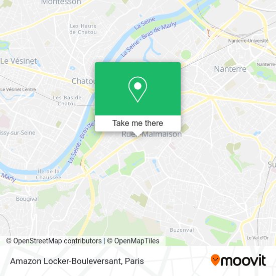 Amazon Locker-Bouleversant map