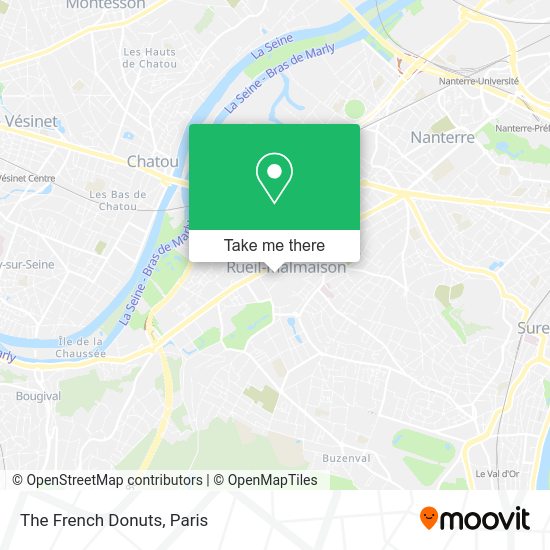 The French Donuts map