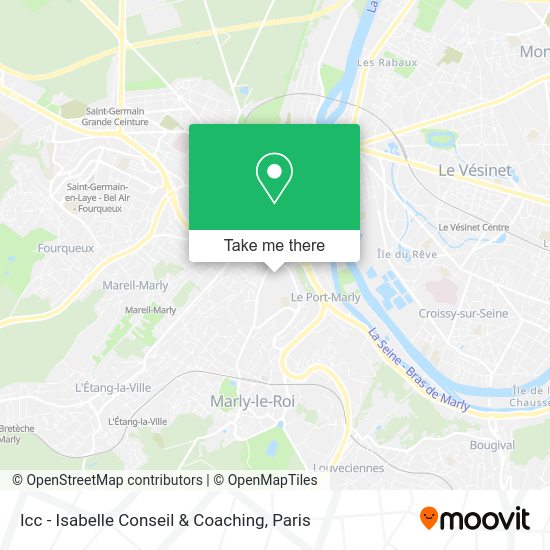 Icc - Isabelle Conseil & Coaching map