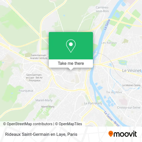 Rideaux Saint-Germain en Laye map