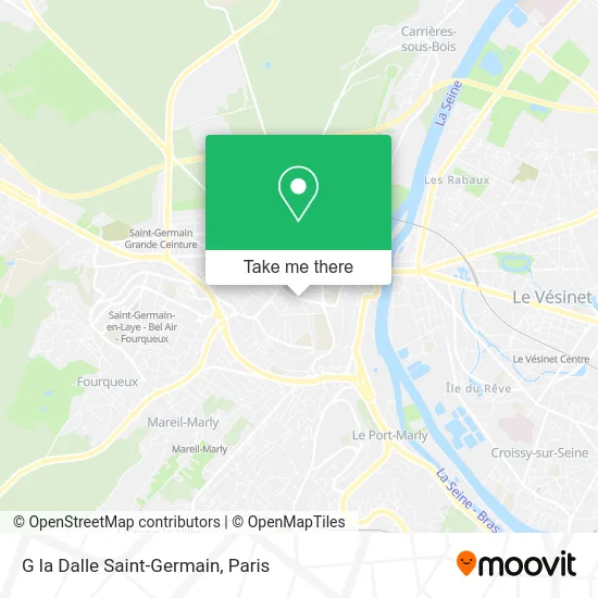 G la Dalle Saint-Germain map